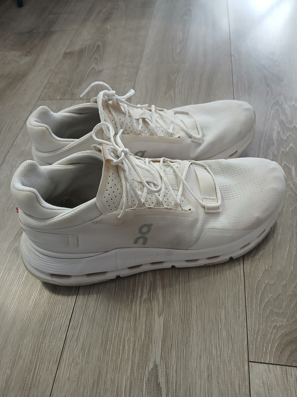 On Running Men’s Cloudnova 2 All White Athletic Sneakers